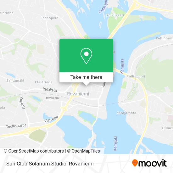 Sun Club Solarium Studio map