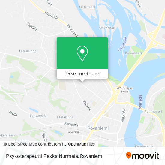 Psykoterapeutti Pekka Nurmela map