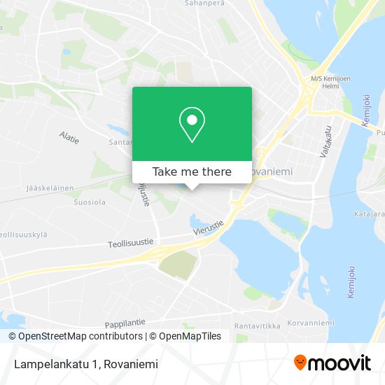 Lampelankatu 1 map