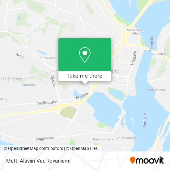 Matti Alaviiri Var map