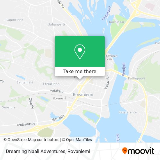 Dreaming Naali Adventures map