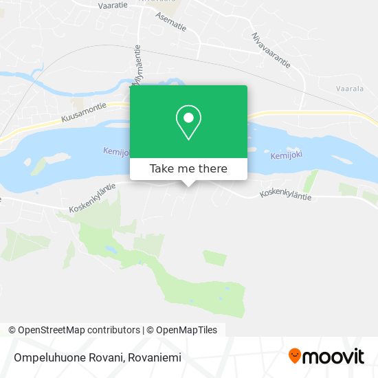 Ompeluhuone Rovani map