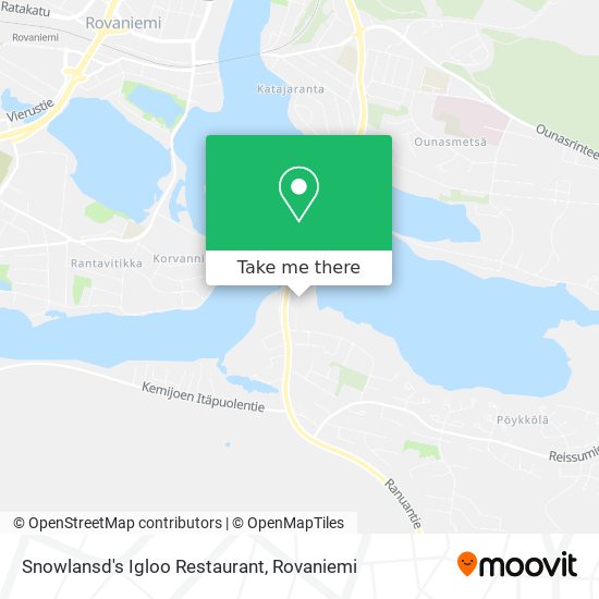Snowlansd's Igloo Restaurant map