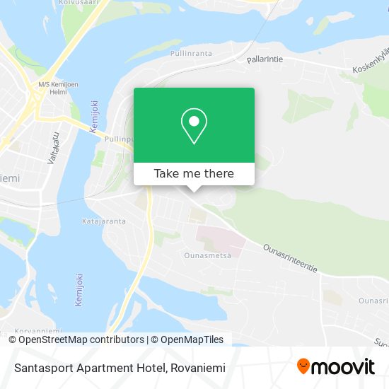 Santasport Apartment Hotel map