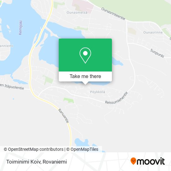 Toiminimi Koiv map