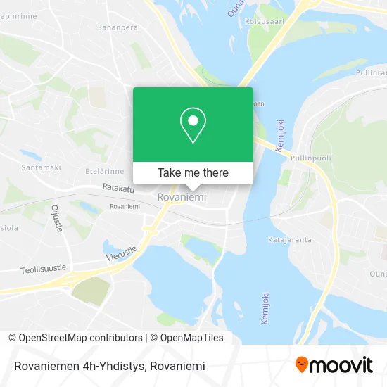 Rovaniemi 4H Association map