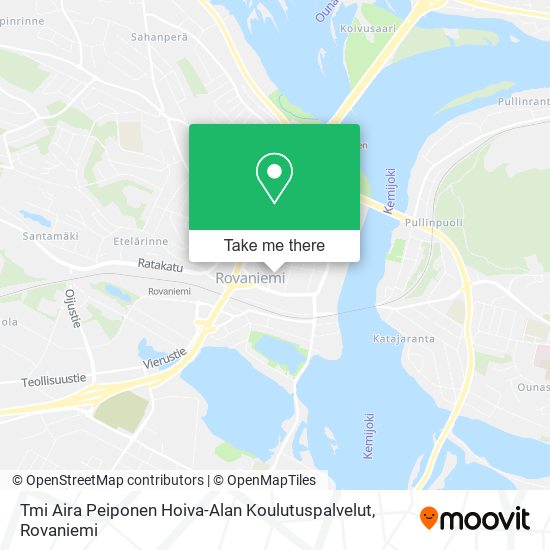 Tmi Aira Peiponen Hoiva-Alan Koulutuspalvelut map