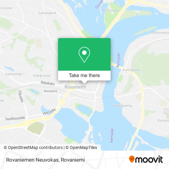 Rovaniemi Neuvokas map