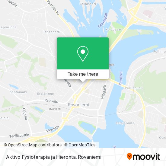 Aktivo Fysioterapia ja Hieronta map