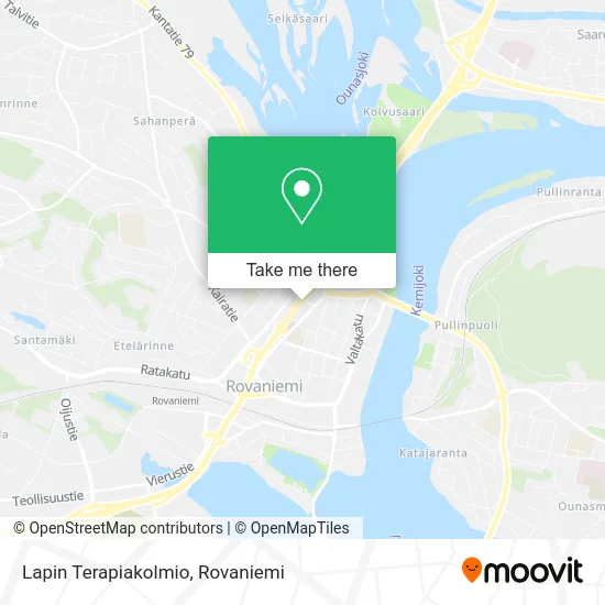 Lapland Therapy Triangle map