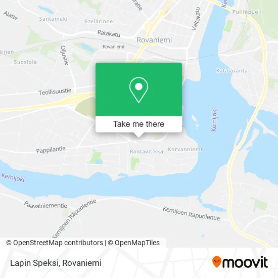 Lapin Speksi map