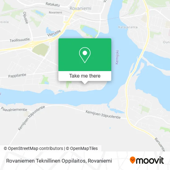 Rovaniemi Technical Institute map