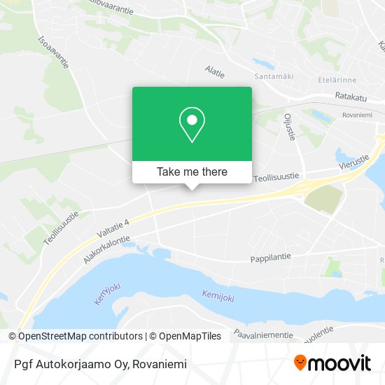 Pgf Autokorjaamo Oy map