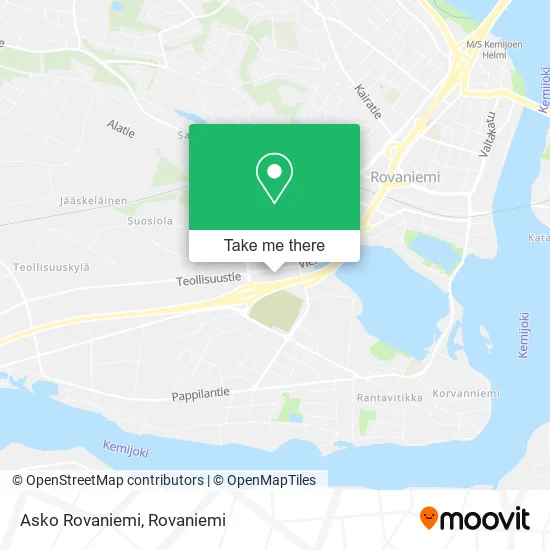 Asko Rovaniemi map