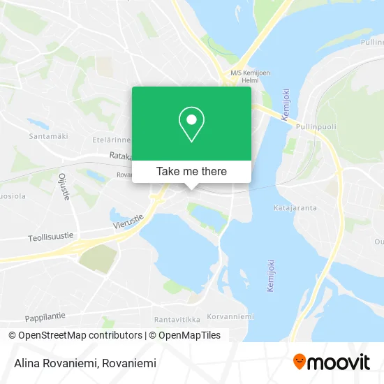 Alina Rovaniemi map