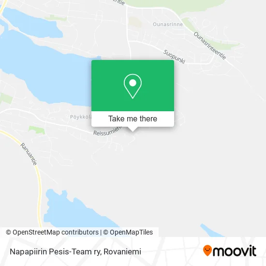 Napapiiri Pesis-Team map