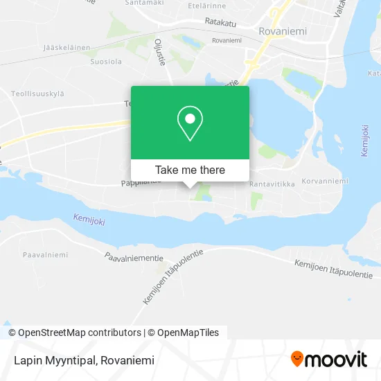 Lapland Sales Service map