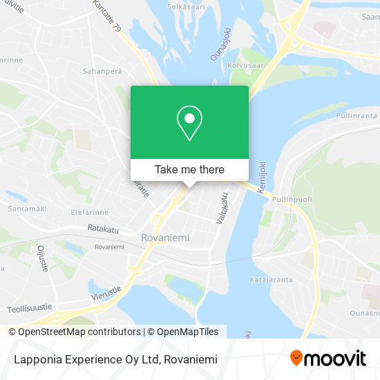 Lapponia Experience Oy Ltd map