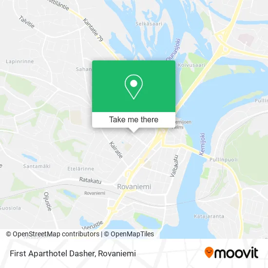 First Aparthotel Dasher map