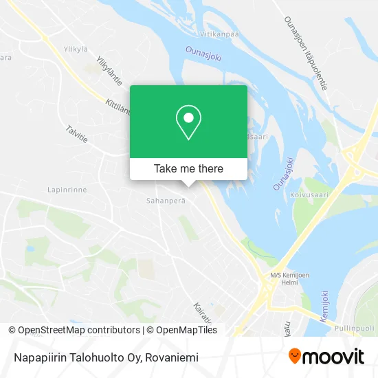 Napapiiri Property Maintenance Ltd map