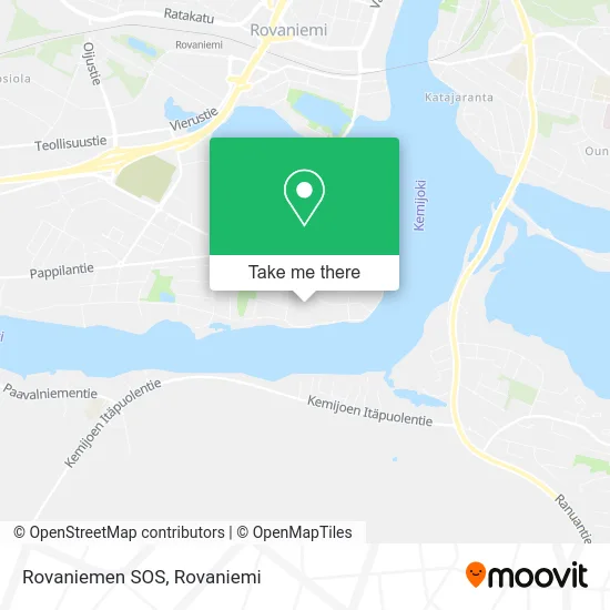 Rovaniemi SOS map