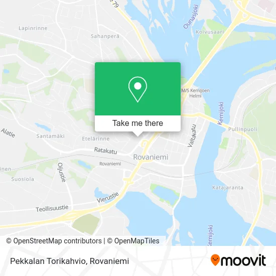 Pekkala Market Cafe map