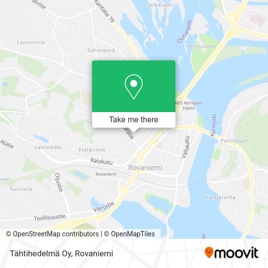 Tähtihedelmä Oy map