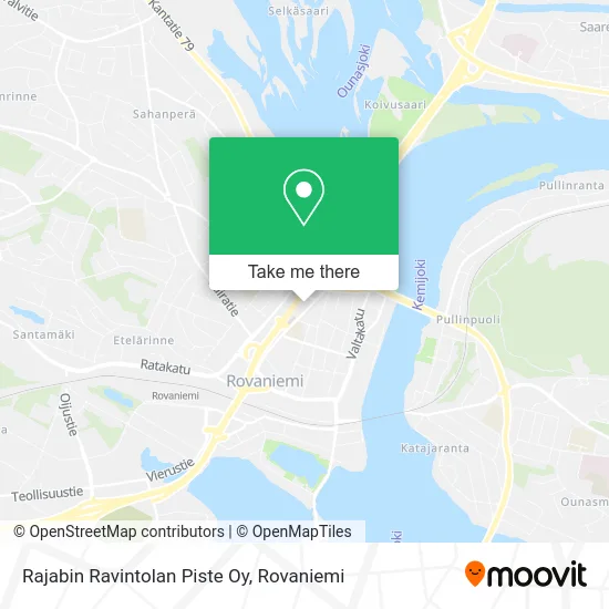 Rajabin Ravintolan Piste Oy map