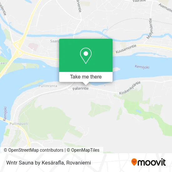 Wntr Sauna by Kesärafla map
