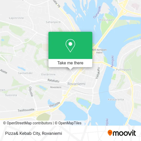 Pizza & Kebab City map