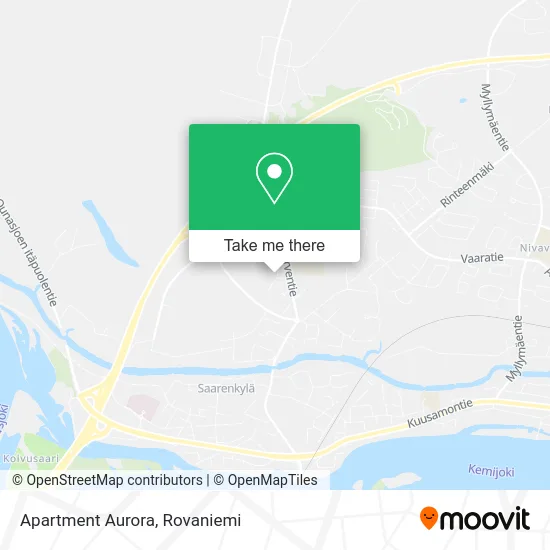 Apartment Aurora map