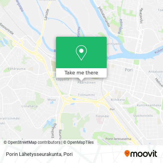 Porin Lähetysseurakunta map