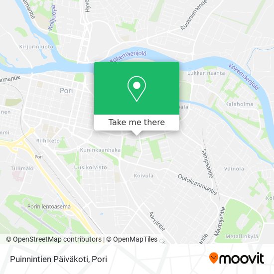 Puinnintien Päiväkoti map