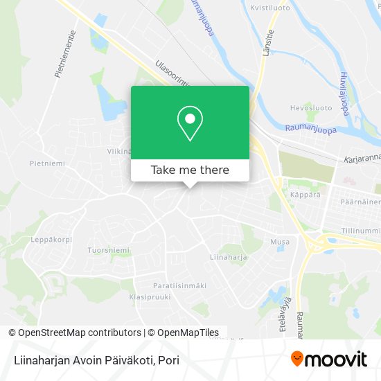 Liinaharjan Avoin Päiväkoti map
