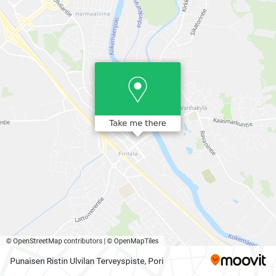 Punaisen Ristin Ulvilan Terveyspiste map