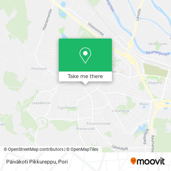 Päiväkoti Pikkureppu map