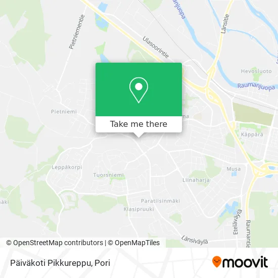Päiväkoti Pikkureppu map