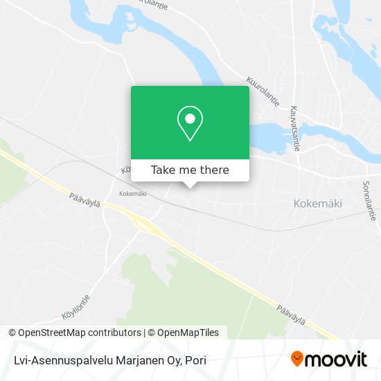 Lvi-Asennuspalvelu Marjanen Oy map