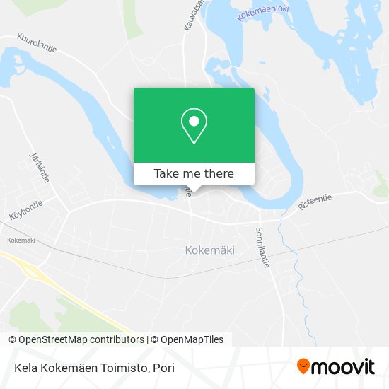 Kela Kokemäen Toimisto map
