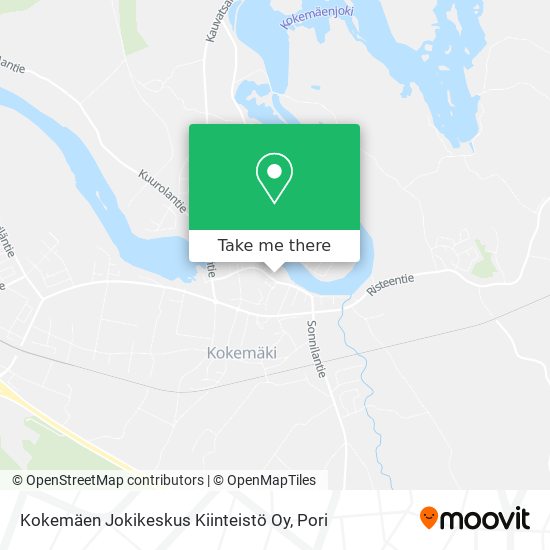 Kokemäen Jokikeskus Kiinteistö Oy map