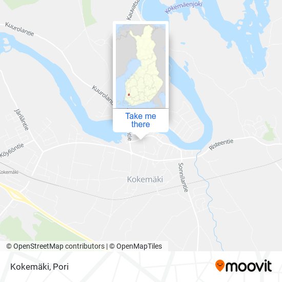 How to get to Kokemäki in Kokemã¤Ki by Bus?