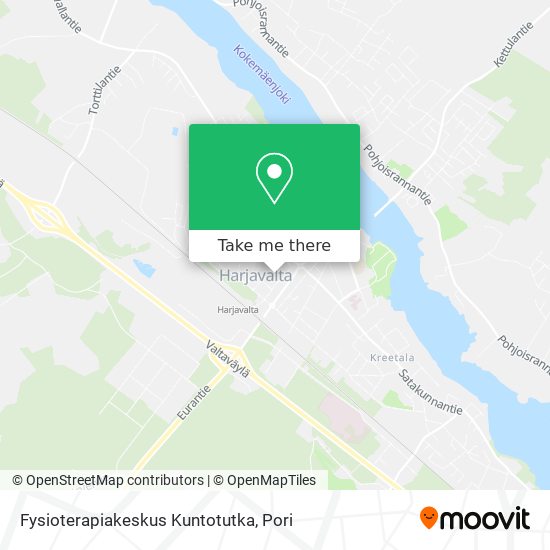 Fysioterapiakeskus Kuntotutka map