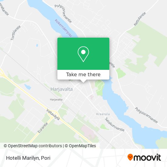 Hotelli Marilyn map