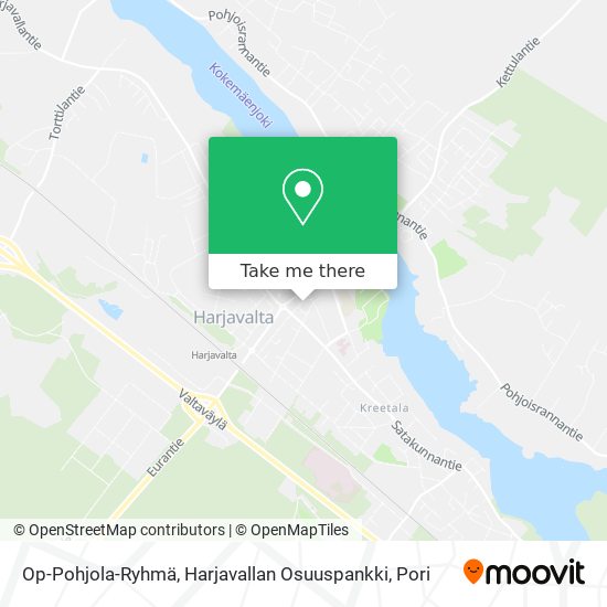 Op-Pohjola-Ryhmä, Harjavallan Osuuspankki map