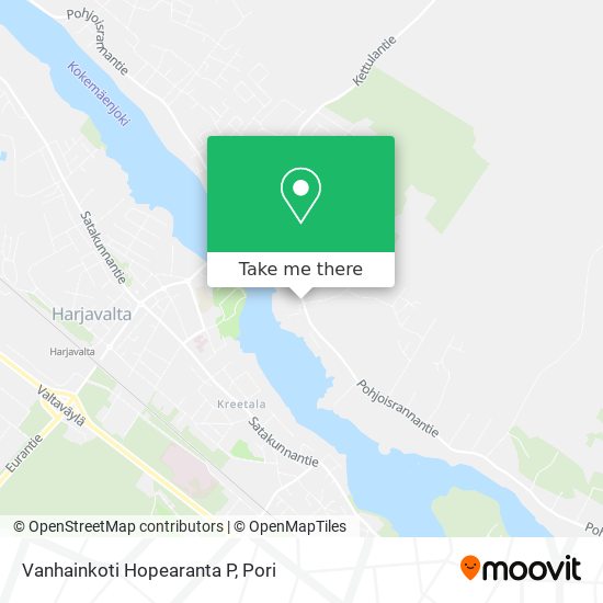 Vanhainkoti Hopearanta P map