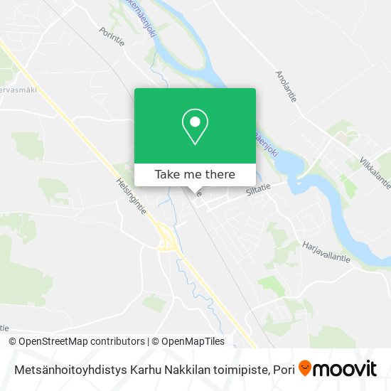 Metsänhoitoyhdistys Karhu Nakkilan toimipiste map