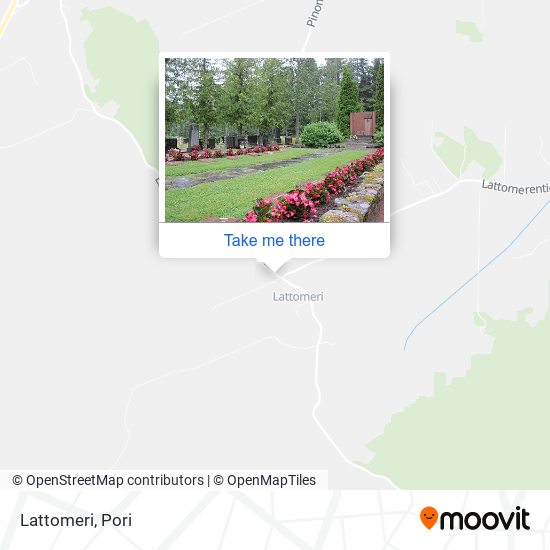 How to get to Lattomeri in Pori by Bus?