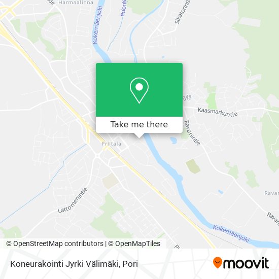 Koneurakointi Jyrki Välimäki map