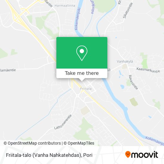 Friitala-talo (Vanha Nahkatehdas) map