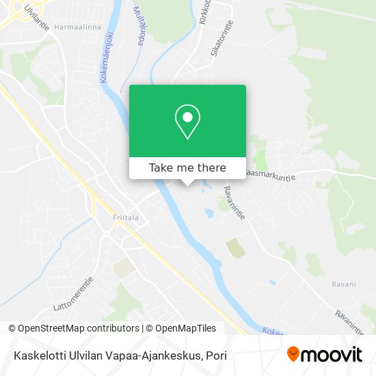 Kaskelotti Ulvilan Vapaa-Ajankeskus map